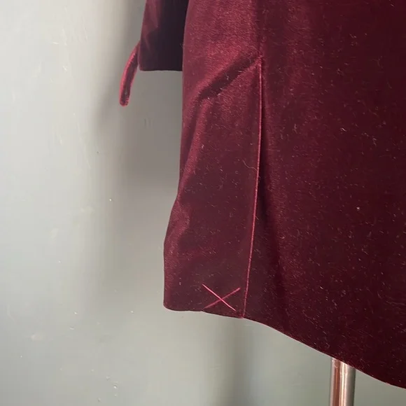 Renuar Burgundy Blazer - Picture 6 of 7